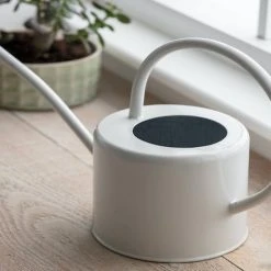 Quality Products Watering Cans The Steel Indoor Watering ???? Can 1.9L (Chalk Or Galvanised)