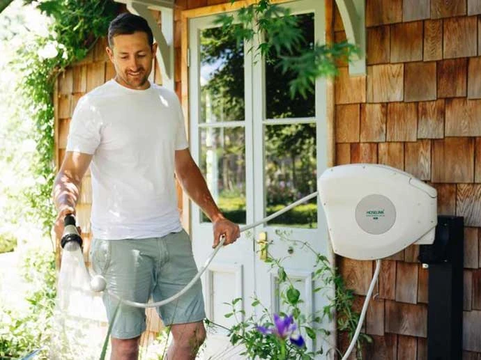 Hoses & Sprinklers Hoselink 30m Retractable Hose Reel 3 Hoses & Sprinklers Hoselink 30m Retractable Hose Reel