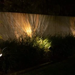 Hoselink Adjustable Solar Garden Spotlight - Ground Spike LED Outdoor Living