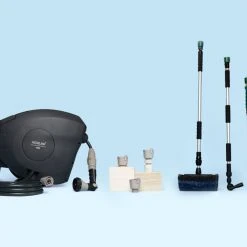 Hoselink Hoses & Sprinklers The Handiest Cleaning + Hose Reel Pack - Charcoal Or Beige