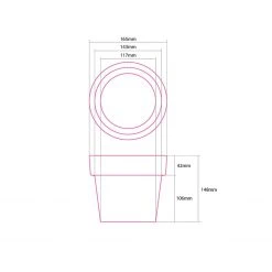 Bendo 'POT' Mini Indoor Plant Pot Pots & Hanging Baskets 9 Bendo 'POT' Mini Indoor Plant Pot Pots & Hanging Baskets