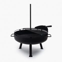 Outdoor Accessories Barebones Cowboy Fire Pit Grill 23
