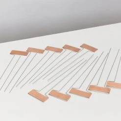 Ryset Copper Standing Plant Label