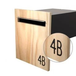 Javidesign Outdoor Living Fence Mount Letterbox (with Custom Numbers) 20 Javidesign Outdoor Living Fence Mount Letterbox (with Custom Numbers)