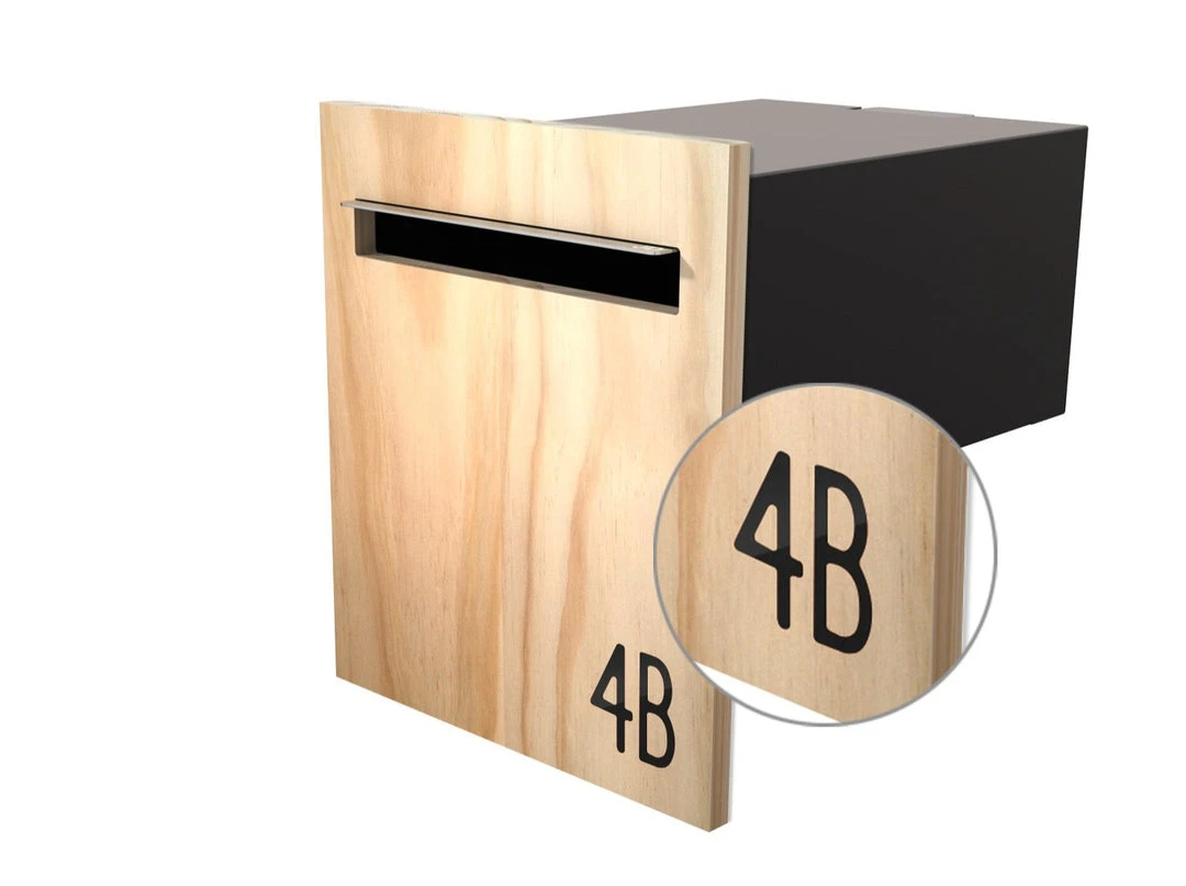 Javidesign Outdoor Living Fence Mount Letterbox (with Custom Numbers) 11 Javidesign Outdoor Living Fence Mount Letterbox (with Custom Numbers)