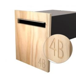 Javidesign Outdoor Living Fence Mount Letterbox (with Custom Numbers) 14 Javidesign Outdoor Living Fence Mount Letterbox (with Custom Numbers)
