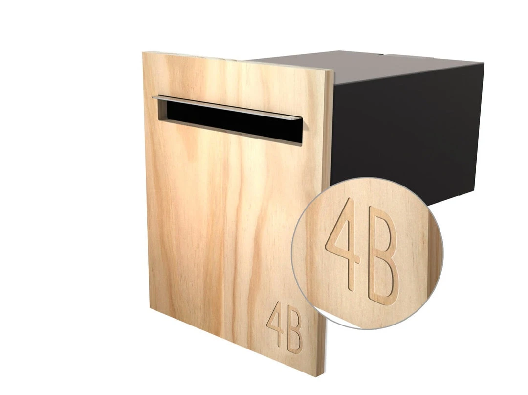 Javidesign Outdoor Living Fence Mount Letterbox (with Custom Numbers) 5 Javidesign Outdoor Living Fence Mount Letterbox (with Custom Numbers)