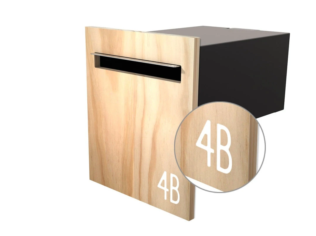 Javidesign Outdoor Living Fence Mount Letterbox (with Custom Numbers) 8 Javidesign Outdoor Living Fence Mount Letterbox (with Custom Numbers)