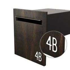 Javidesign Outdoor Living Fence Mount Letterbox (with Custom Numbers) 18 Javidesign Outdoor Living Fence Mount Letterbox (with Custom Numbers)
