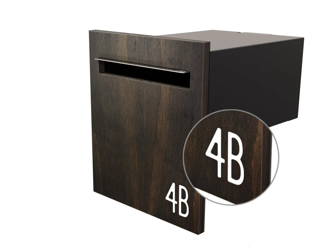 Javidesign Outdoor Living Fence Mount Letterbox (with Custom Numbers) 9 Javidesign Outdoor Living Fence Mount Letterbox (with Custom Numbers)