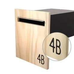 Javidesign Outdoor Living Fence Mount Letterbox (with Custom Numbers) 19 Javidesign Outdoor Living Fence Mount Letterbox (with Custom Numbers)