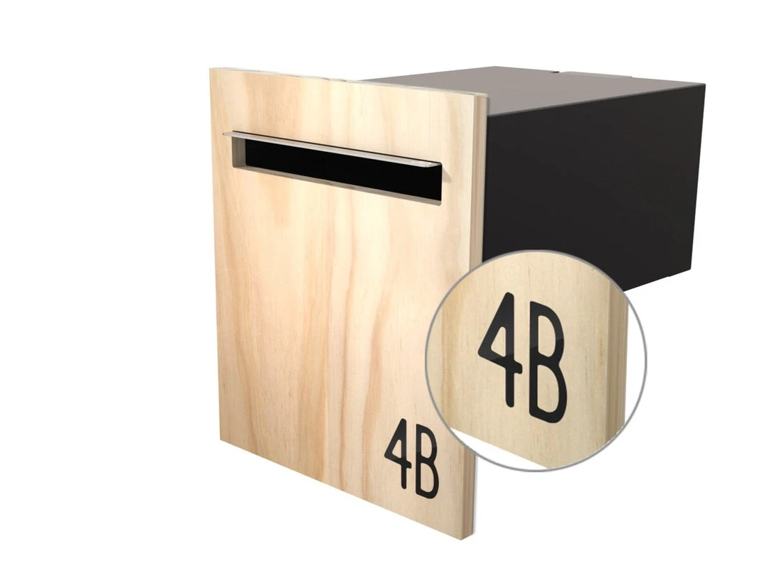 Javidesign Outdoor Living Fence Mount Letterbox (with Custom Numbers) 10 Javidesign Outdoor Living Fence Mount Letterbox (with Custom Numbers)