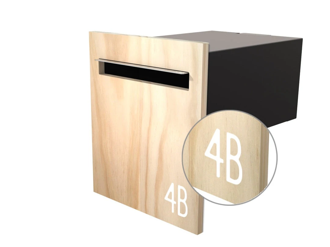 Javidesign Outdoor Living Fence Mount Letterbox (with Custom Numbers) 7 Javidesign Outdoor Living Fence Mount Letterbox (with Custom Numbers)
