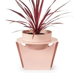 Bendo 'GROW' Sheet Metal Plant Stand & Large Pot 10 Bendo 'GROW' Sheet Metal Plant Stand & Large Pot