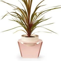 Bendo 'GROW' Sheet Metal Plant Stand & Large Pot 9 Bendo 'GROW' Sheet Metal Plant Stand & Large Pot