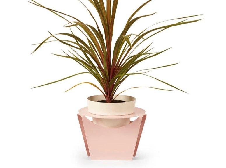 Bendo 'GROW' Sheet Metal Plant Stand & Large Pot 5 Bendo 'GROW' Sheet Metal Plant Stand & Large Pot