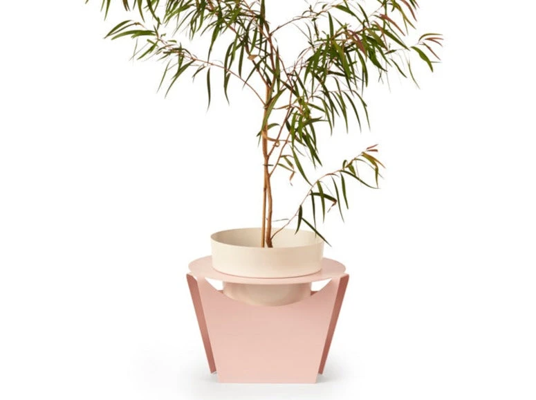 Bendo 'GROW' Sheet Metal Plant Stand & Large Pot 7 Bendo 'GROW' Sheet Metal Plant Stand & Large Pot