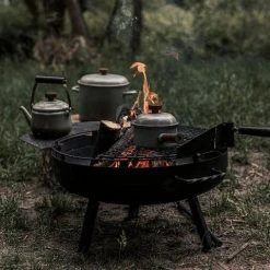 Outdoor Accessories Barebones Cowboy Fire Pit Grill 23