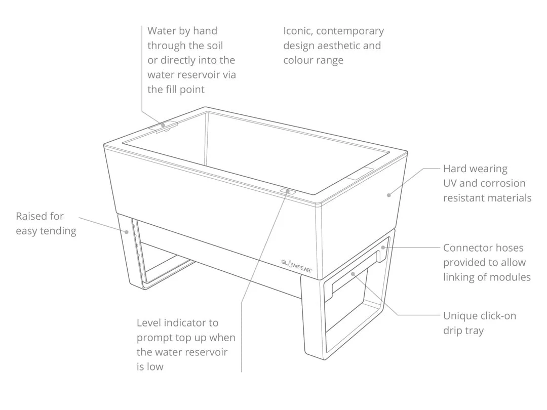 GLOWPEAR PTY LTD Mini Bench Outdoor Accessories 10 GLOWPEAR PTY LTD Mini Bench Outdoor Accessories