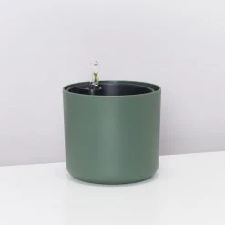 Elho Pots & Hanging Baskets Round Eco-Friendly Planters - Self-Watering