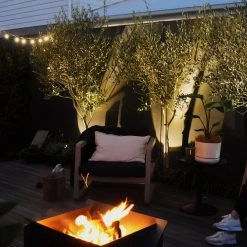 Hoselink Adjustable Solar Garden Spotlight - Ground Spike LED Outdoor Living