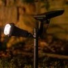 Hoselink Adjustable Solar Garden Spotlight - Ground Spike LED Outdoor Living 2 Hoselink Adjustable Solar Garden Spotlight - Ground Spike LED Outdoor Living