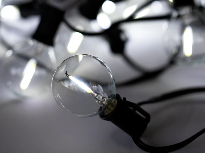 Hoselink Cool White Solar Party Bulb String Lights - 25 Bulb Starter Set Outdoor Accessories 5 Hoselink Cool White Solar Party Bulb String Lights - 25 Bulb Starter Set Outdoor Accessories