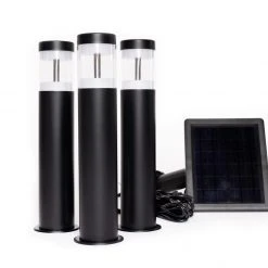 Hoselink Solar Garden Path Lights - Cool White (3 Pack)