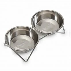 Bendo Double Cat Bowl - Mix 'n' Match