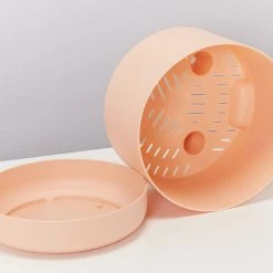 Mr Kitly Pale Apricot Selfwatering Pots 170mm Outdoor Accessories