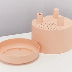 Mr Kitly Pale Apricot Selfwatering Pots 170mm Outdoor Accessories