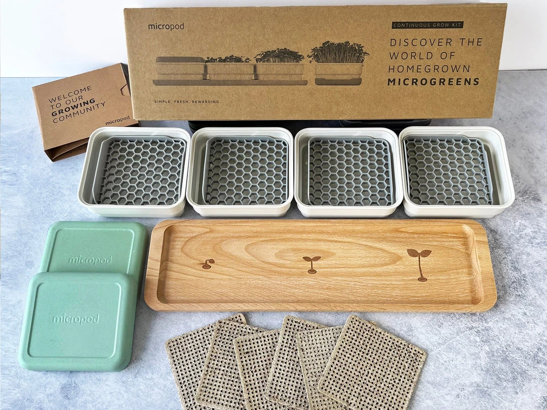 Micropod Continuous Grow Kit Gift Kits 4 Micropod Continuous Grow Kit Gift Kits