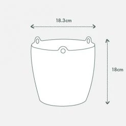 Indoor Garden Schlumbergera Truncata With Self-watering Hanging Pot Option 10 Indoor Garden Schlumbergera Truncata With Self-watering Hanging Pot Option