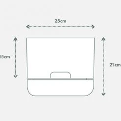 Outdoor Living Mr Kitly White Linen Selfwatering Pots 250mm