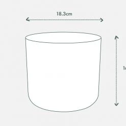 Elho Pots & Hanging Baskets Round Eco-Friendly Planters - Self-Watering