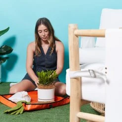 Plants In A Box Recycled ♻️ Potting-up Tarp By Into Carry X PIAB