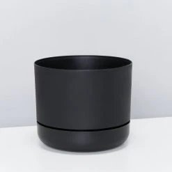 Outdoor Accessories Mr Kitly Black Selfwatering Pots 170mm - Recycled Plastic