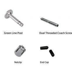 Pro Rig Outdoor Living Stainless Steel Trellis Kit For Climbing Plants