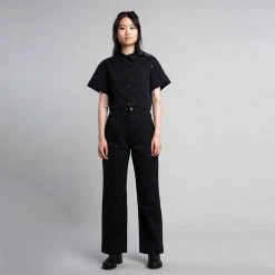 Suk Workwear Cropped Utility Shirt