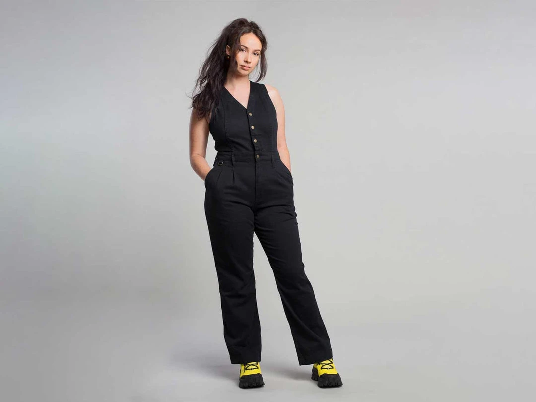 Suk Workwear Open Front Overalls - Full Length 4 Suk Workwear Open Front Overalls - Full Length