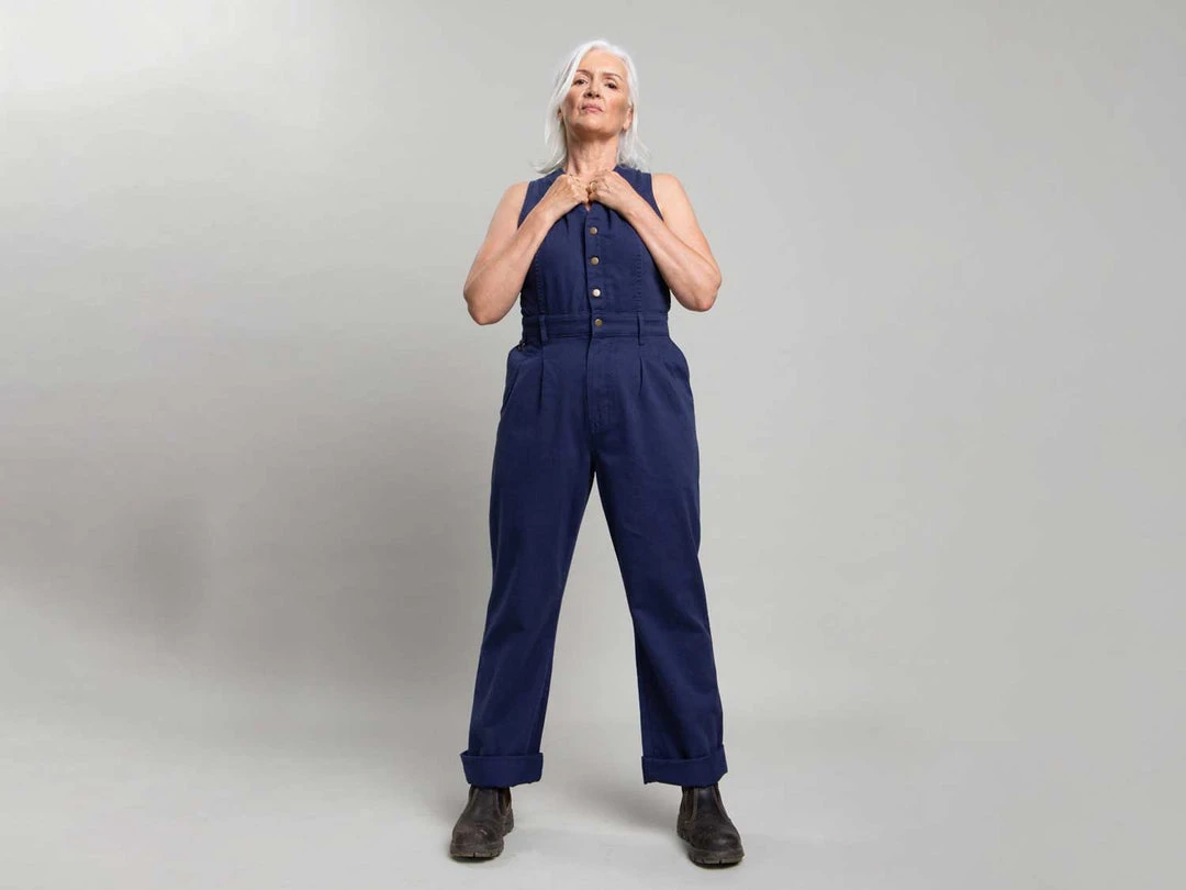 Suk Workwear Open Front Overalls - Full Length 7 Suk Workwear Open Front Overalls - Full Length