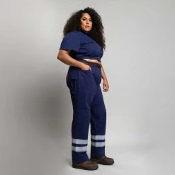 Suk Workwear Slim Pants Reflective