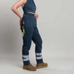 Suk Workwear Slim Pants Reflective