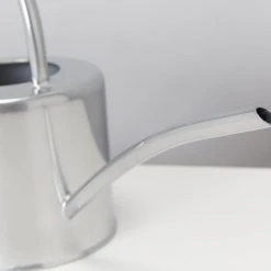 Quality Products Watering Cans The Steel Indoor Watering ???? Can 1.9L (Chalk Or Galvanised)
