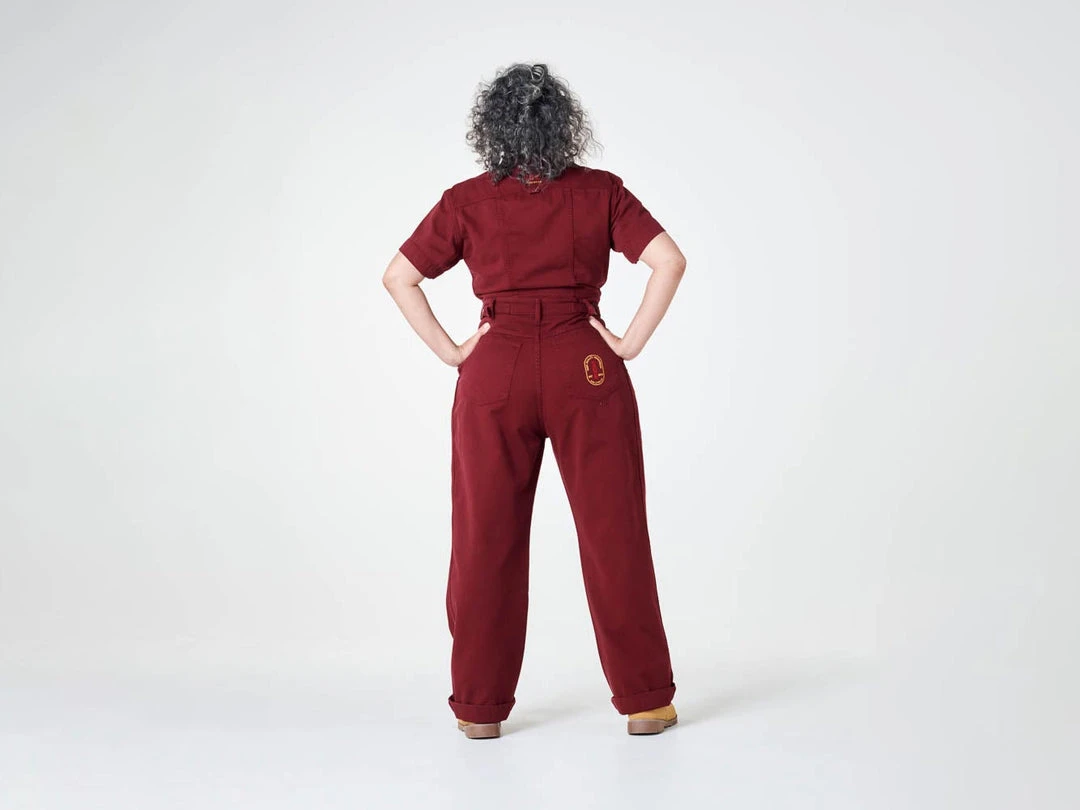 SUK Workwear Relaxed Work Pants (Oxblood) 4 SUK Workwear Relaxed Work Pants (Oxblood)