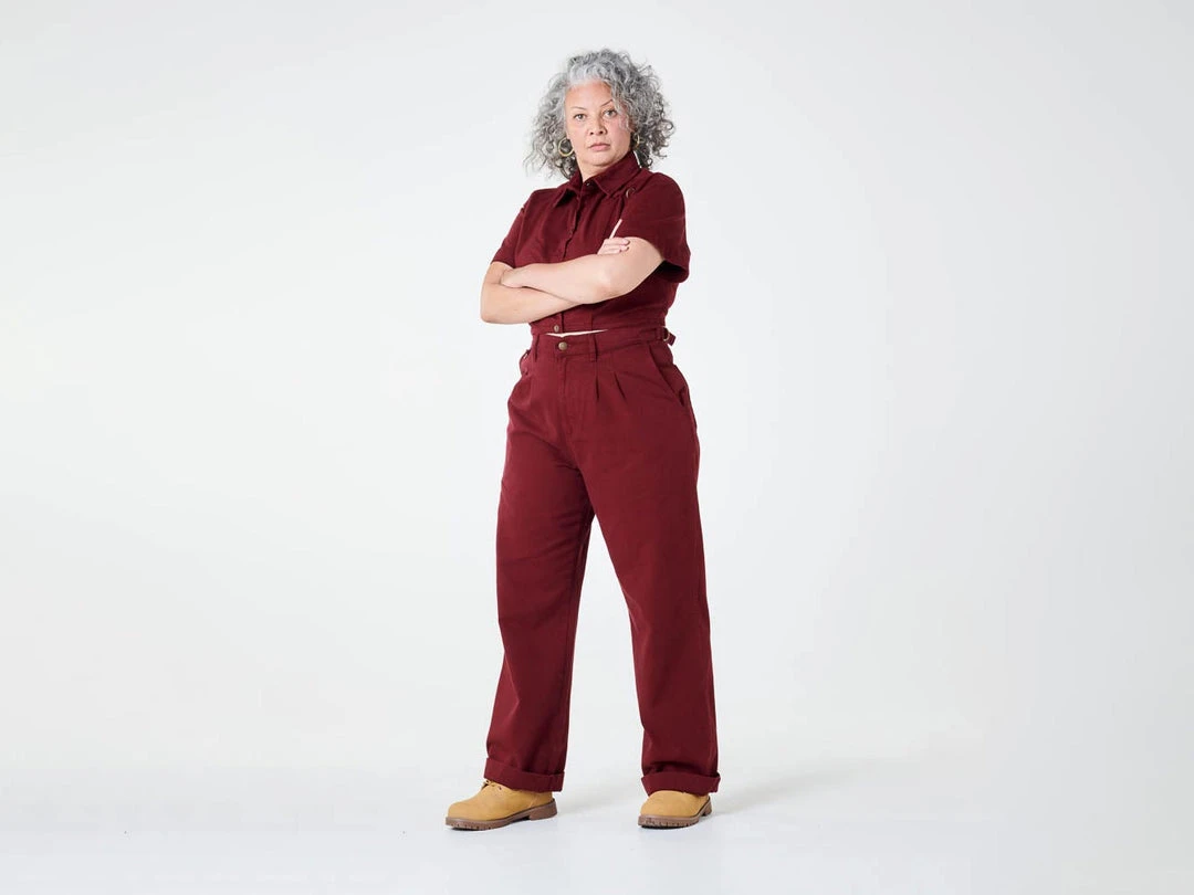 SUK Workwear Relaxed Work Pants (Oxblood) 6 SUK Workwear Relaxed Work Pants (Oxblood)