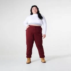 SUK Workwear Slim Pants (Oxblood)