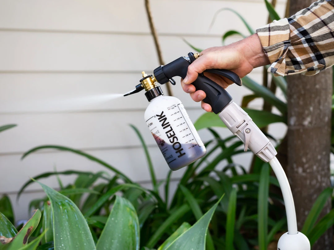 Hoselink Hoses & Sprinklers The Home Gardener Pack With Hose Reel - Charcoal And Beige 7 Hoselink Hoses & Sprinklers The Home Gardener Pack With Hose Reel - Charcoal And Beige