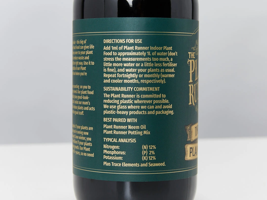 The Plant Runner - Indoor Plant Food Refill 4 The Plant Runner - Indoor Plant Food Refill