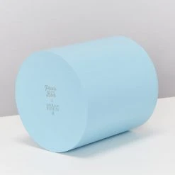 Urban Eden Sky Blue Vessel + Potted Plant